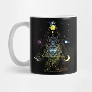 DMT God Head (without square background) Mug